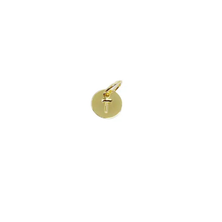 Tiny Initial Letter Charm